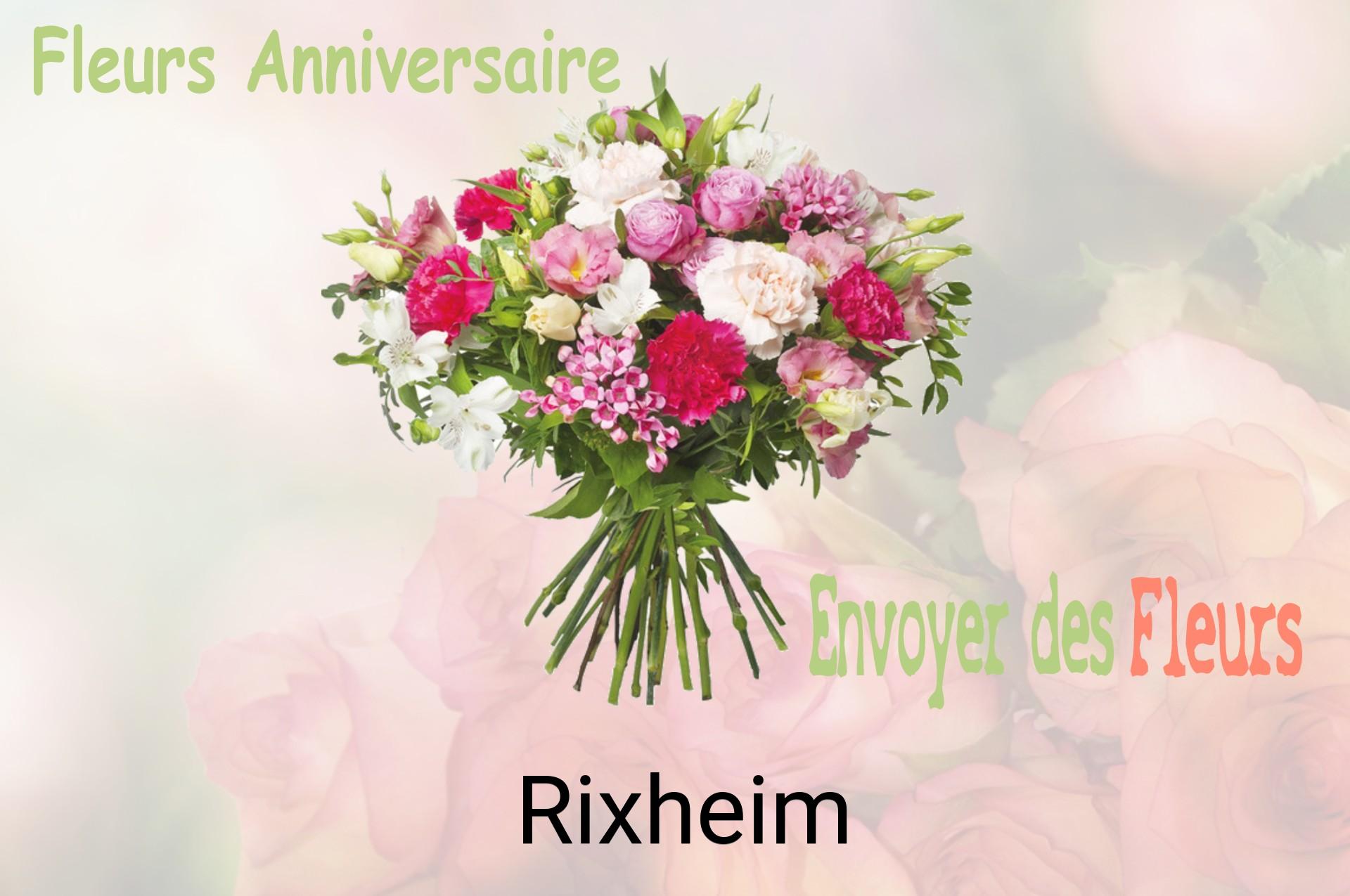 Bouquet de fleurs d’anniversaire livré à Rixheim